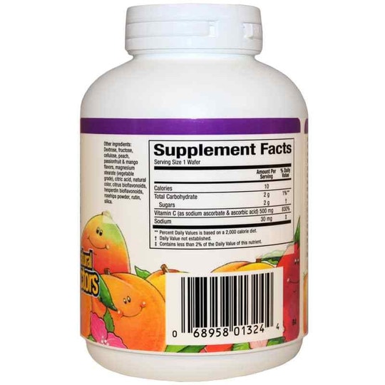 C-500 Mg Natural Fruit Chew, NF